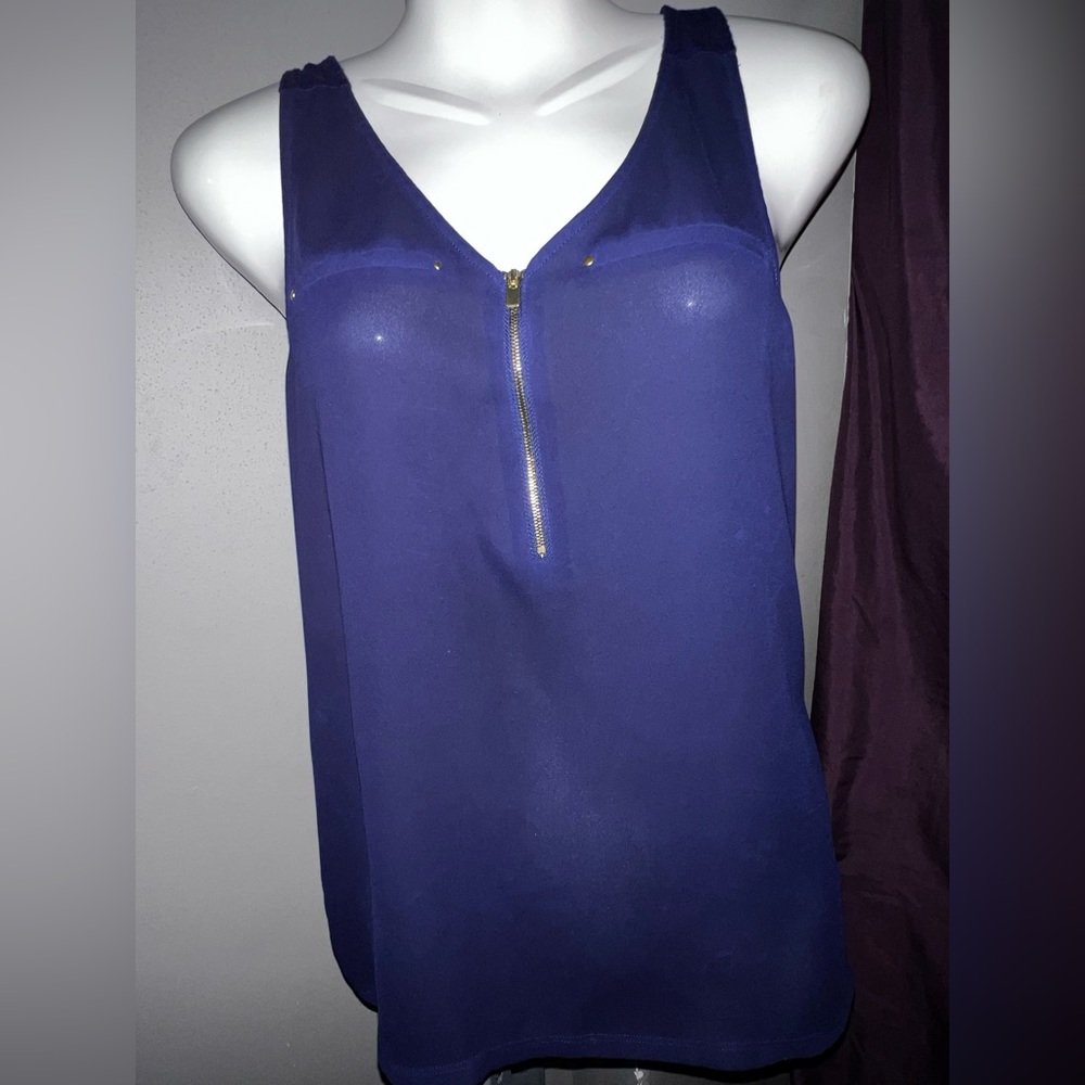 Express sleeveless blouse